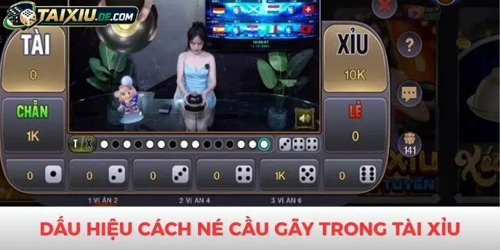 Dấu hiệu cần biết về cách né cầu gãy trong tài xỉu