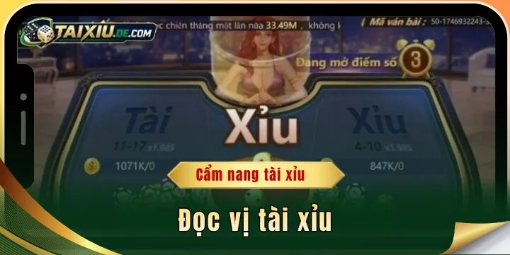 Đọc vị tài xỉu - Chiến thuật đảm bảo bách thắng khi cá cược