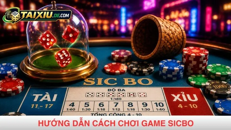 Hướng dẫn cách chơi Sicbo (tài xỉu quốc tế) dễ hiểu từ A-Z