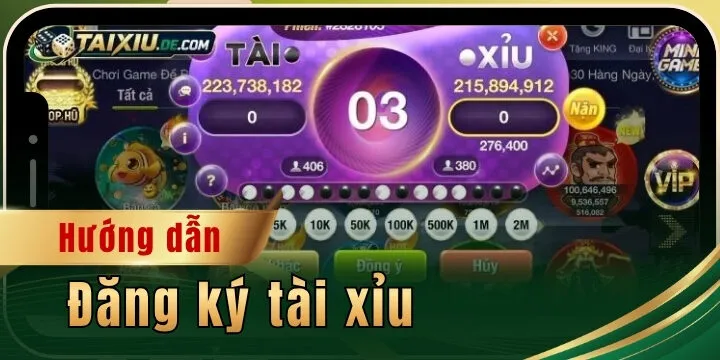 Đăng ký tài xỉu - Hướng dẫn chi tiết từ A-Z mới nhất 2026