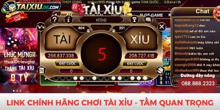 Ưu điểm đặc biệt chỉ có tại link chính hãng chơi tài xỉu