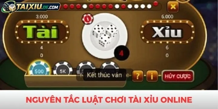 Quy định cần phải quan tâm trong luật chơi tài xỉu online