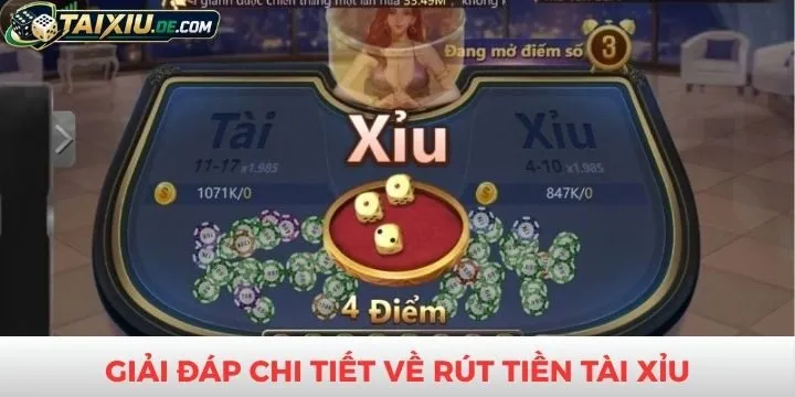 Giải mã 5 câu hỏi thường gặp về quy trình rút tiền tài xỉu