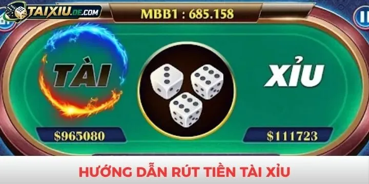 Hướng dẫn cách rút tiền tài xỉu an toàn