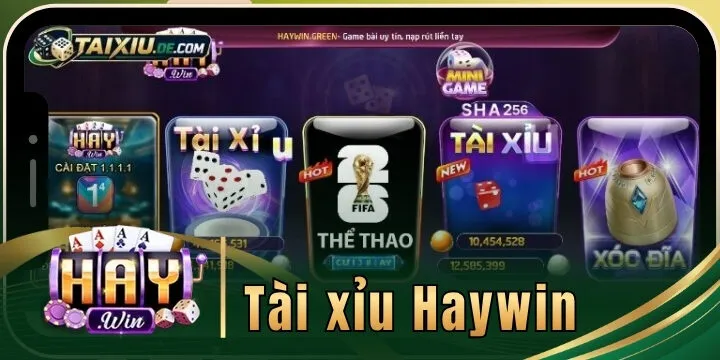 Haywin - Cổng cá cược đổi thưởng online siêu chất lượng