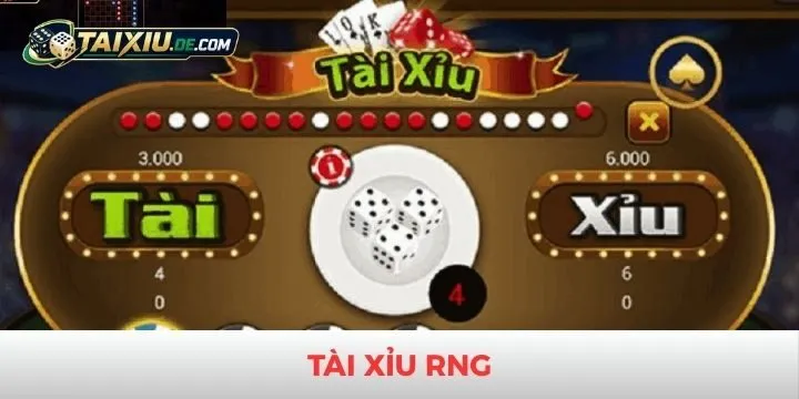 Giới thiệu siêu phẩm tài xỉu RNG cực đỉnh cao