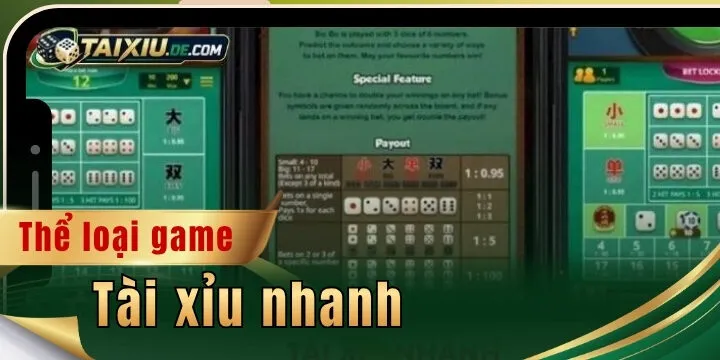 Tài xỉu nhanh - Sân chơi tài xỉu cực cuốn bạn nên thử