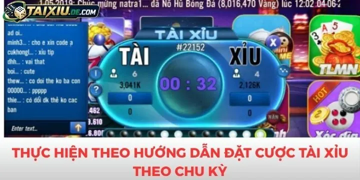 Hướng dẫn đặt cược tài xỉu theo chu kỳ từ a đến z