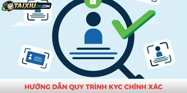 Quy trình từng bước KYC trên trò chơi tài xỉu